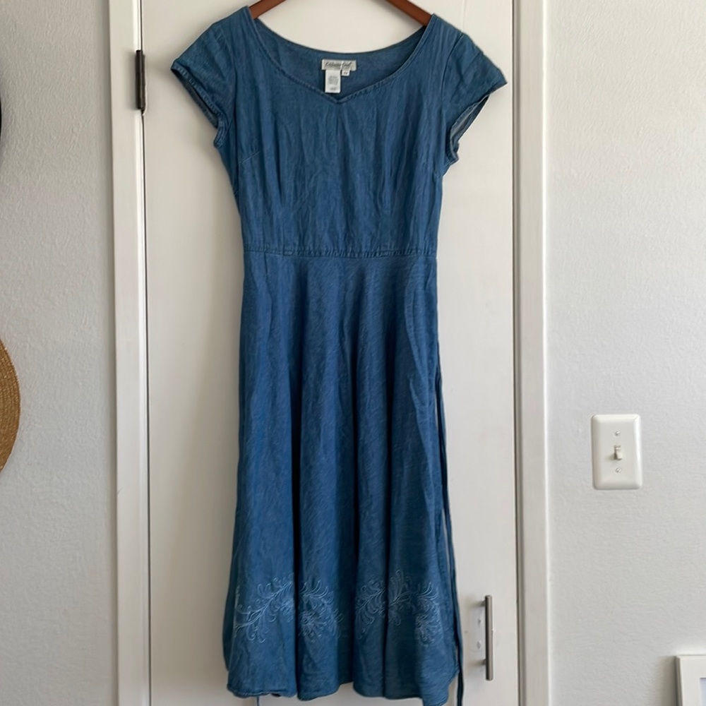 Vintage Coldwater Creek denim dress
